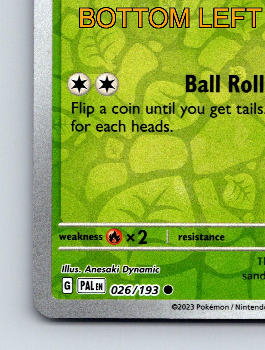 Basic Rellor HP 50 Ball Roll Attack Green Rolling Pokémon Card - Picture 5 of 10