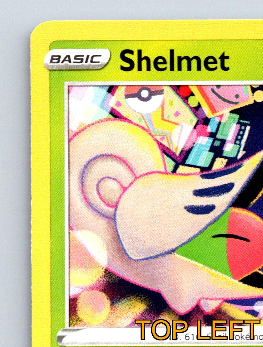 snail pokemon card Basic Shelmet HP 70 Spit Beam Attack Rarity Green Snail Pokémon