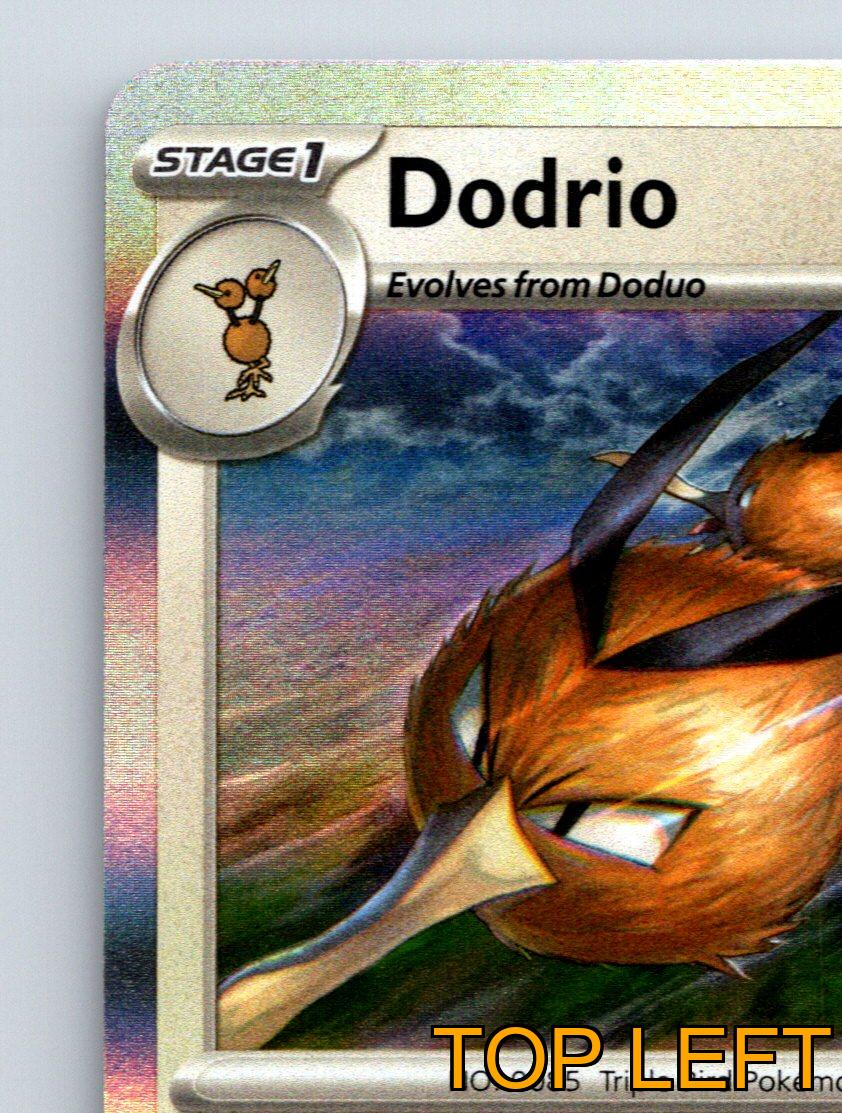 Stage 1 Dodrio HP 100 Ballistic Beak Attack Rarity Silver Pokémon