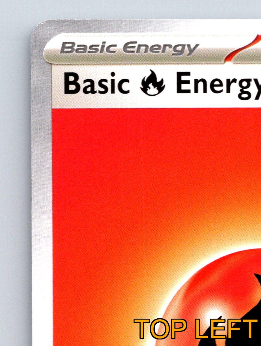 pokemon red energy card Basic Energy Fire Card Flaming Symbol Rarity Red Energy Pokémon