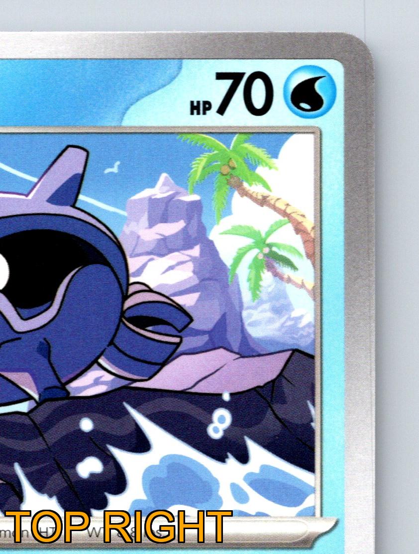 Basic Shellder HP 70 Shell Press Attack Water Pokémon Blue Theme