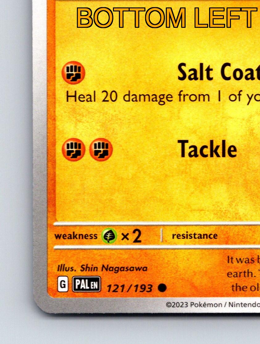 Pokémon Karte Basic Nacli HP 70 Salt Coating Tackle Rock Salt Orange - Bild 5 von 10