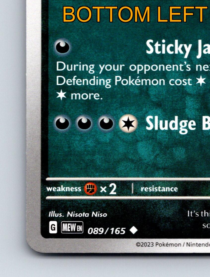Stufe 1 Muk HP 150 Sticky Jail Attack Schlammbombe Dunkle Karte Pokémon - Bild 5 von 10