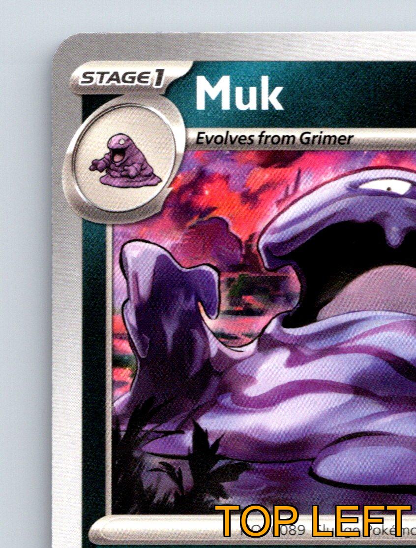 Stufe 1 Muk HP 150 Sticky Jail Attack Schlammbombe Dunkle Karte Pokémon - Bild 3 von 10