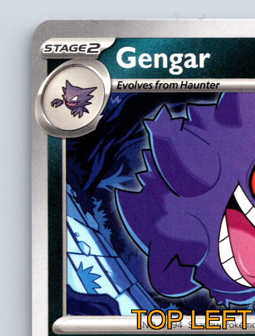 Stage 2 Gengar HP 130 Nightmare Attack Ability Night Gate Dark Pokmon
