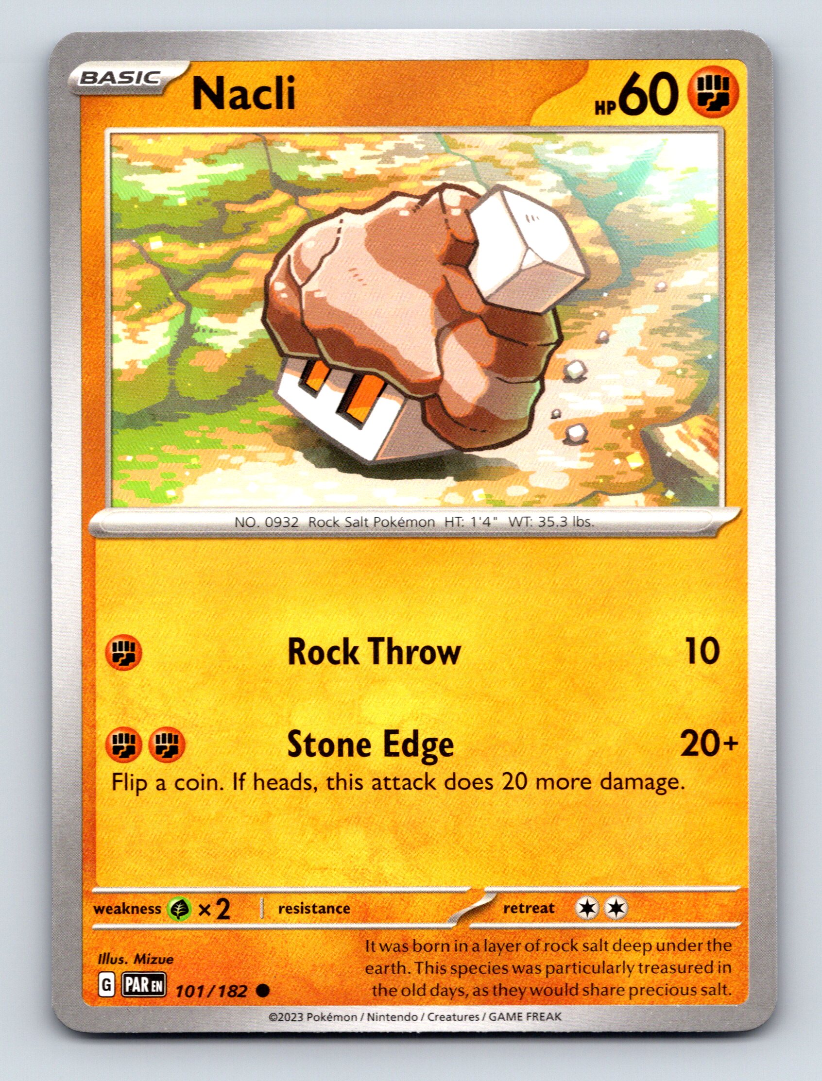 Basic Nacli HP 60 Rock Throw Stone Edge Rarity Brown Rocky Pok mon EBay basic-nacli-hp-60-rock-throw-stone-edge-rarity-brown-rocky-pok-mon-ebay