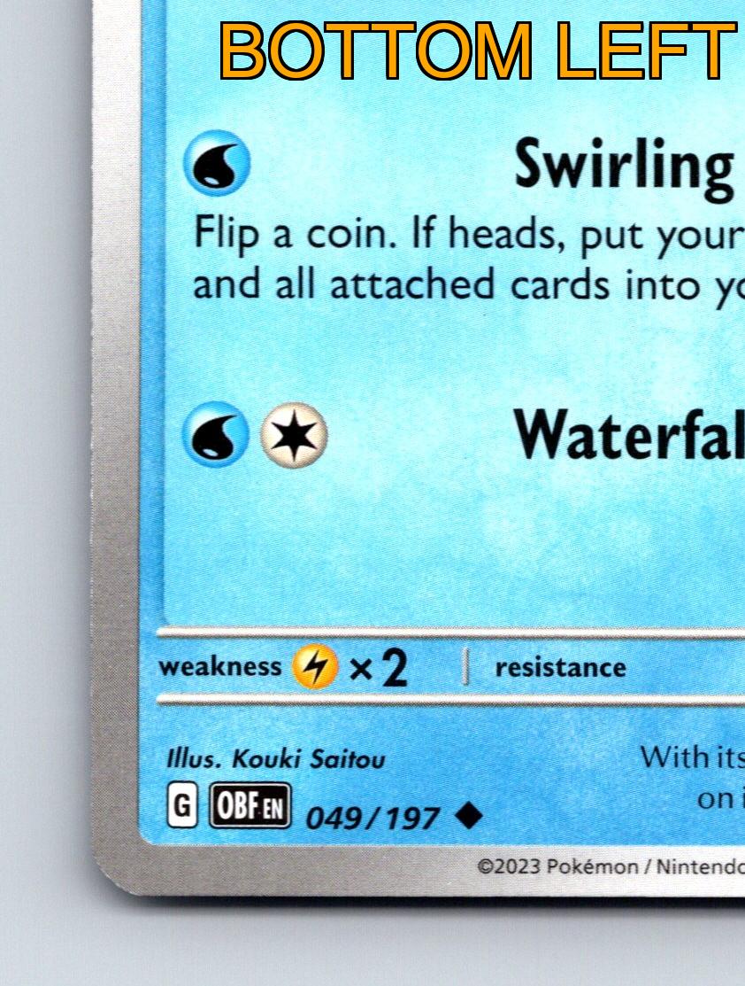 Stage 1 Floatzel HP 110 Swirling Tail Attack Waterfall Rare