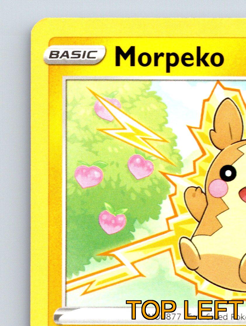 Basic Morpeko HP 80 Targeted Spark Attack Rarity Yellow Pokémon