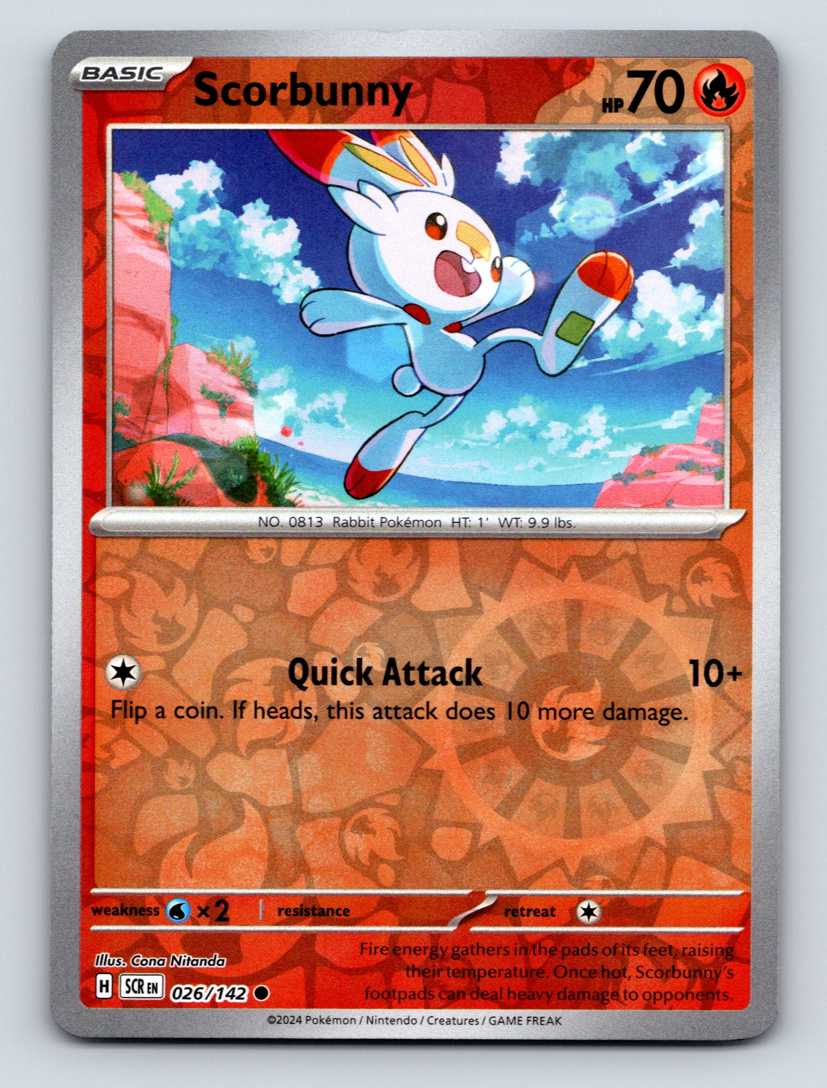 shiny scorbunny pokemon card Scorbunny (031) 31/202