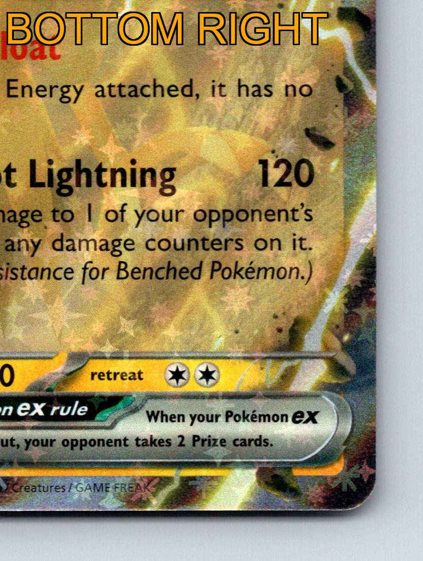 Basic Zapdos EX HP 200 Multishot Lightning Ability Yellow