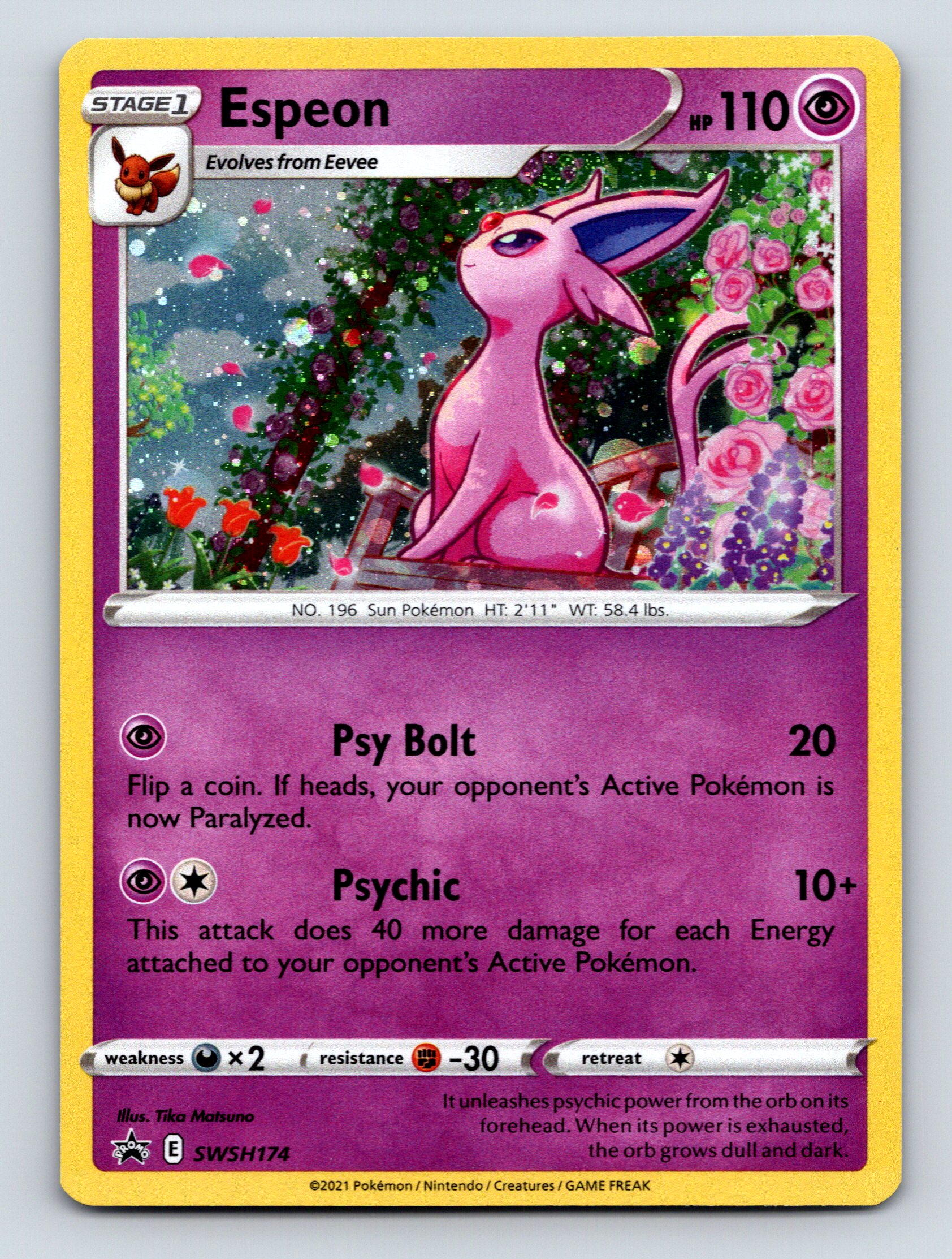 pokemon card espeon Pokemon Card】ESPEON EX【SAR】(211/187) (SV8a) Japanese PSA10 – Fandom Tokyo main image 0