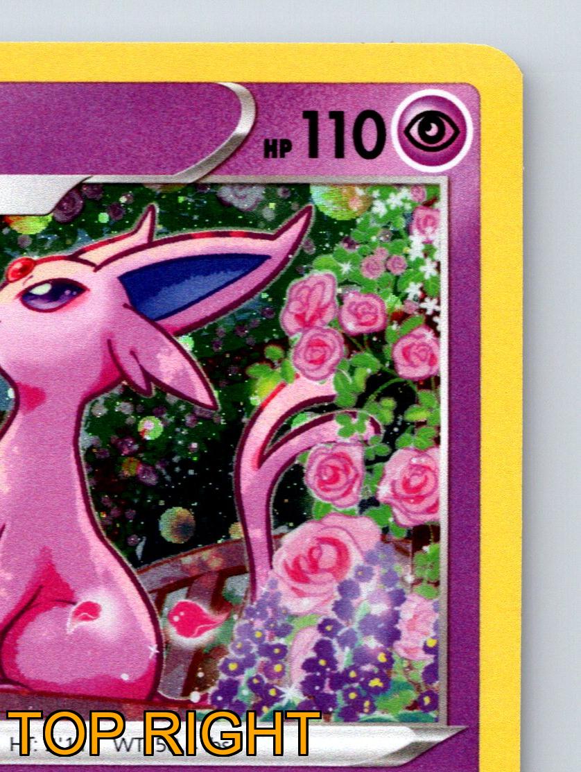 Stage 1 Espeon HP 110 Psy Bolt Attack Rare Purple Vibrant